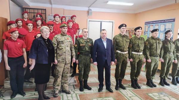 Теплый прием высокого гостя.